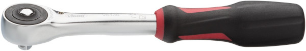 VIGOR 360° Drehgriff Umschaltknarre, Vierkant massiv 6,3 mm (1/4 Zoll), 176 mm, V5436