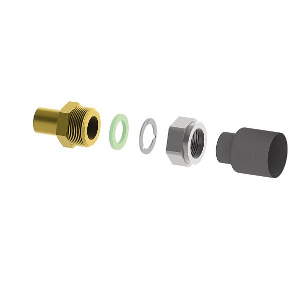 Solarbayer Solarpipe Anschlussset DN25 Nano komplett, 430053200