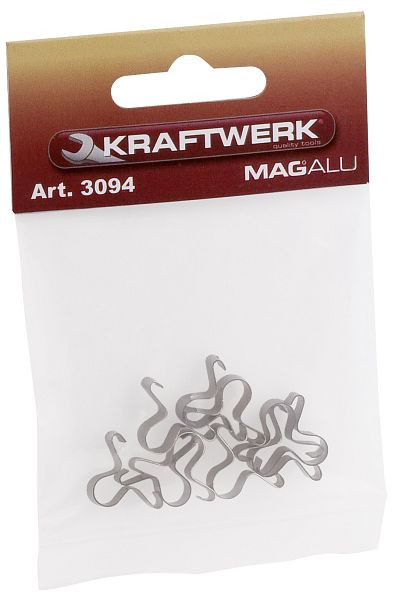Kraftwerk MAGALU Stecknuss-Clips 1/4", VE: 10 Stück, 3094, 7612206086271