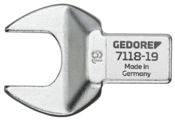 GEDORE Einsteckmaulschlüssel SE mit Stift-Sicherung 14x18, 24 mm, 7690880