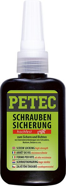 Petec Schraubensicherung Hochfest, VE: 0,25 kg, 920250, 4013558920252