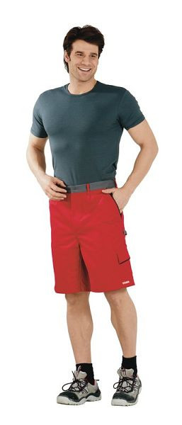 Planam Highline Shorts, rot/schiefer/schwarz, Größe S, 2376044