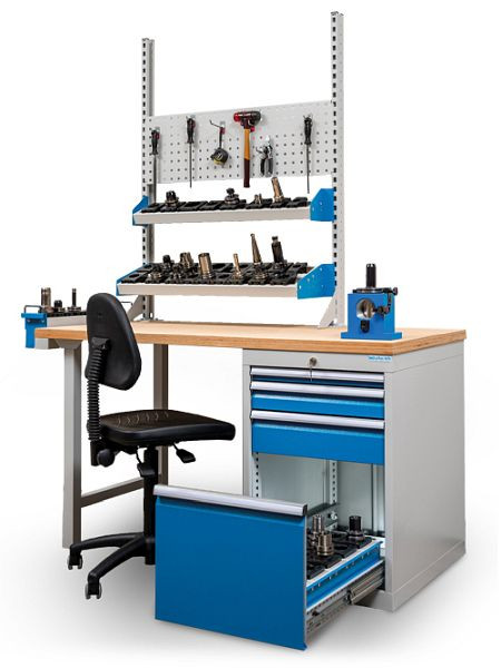 Bedrunka+Hirth CNC-Schubladenschrank, Tiefe 736, R 18-24, 4 x Schublade, Maße in mm (BxTxH): 555 x 736 x 819, 02.2580/4VA