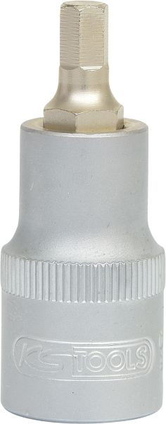 KS Tools 1/2" Bit-Stecknuss Innensechskant, kurz, 9mm, 911.1309
