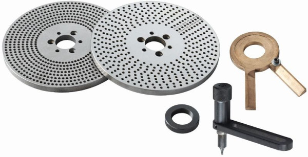 ELMAG Teilscheiben-Set klein, Anzahl der Bohrungen:26, 28, 30, 32, 34, 37, 38, 39, 41, 43, 44, 46, 47, 49, 51, 53, 57, 59, 82865