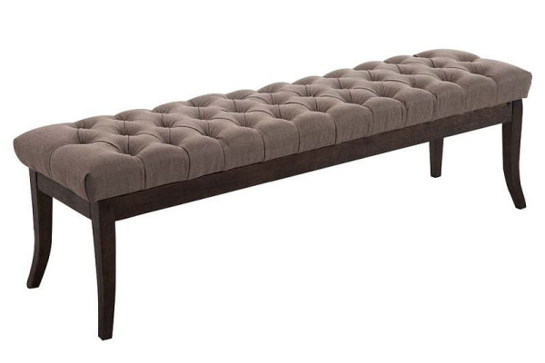 CLP Sitzbank Ramses Stoff antik-dunkel 150, taupe, 1520102124