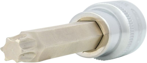 KS Tools 1/2" CHROMEplus Bit-Stecknuss Torx, lang, T50, 918.1648