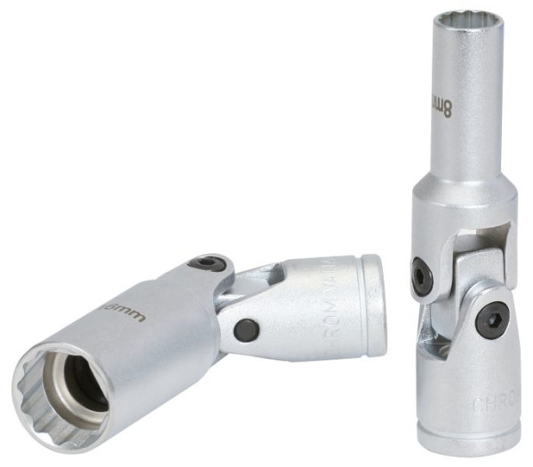 KS Tools 3/8" 12-kant-Stecknuss mit Gelenk, 10mm, 917.4851