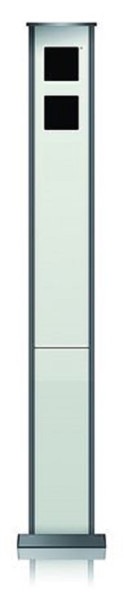 TCS Kommunikationssäule, unbestückt für 2 AMI-Module, freistehend 1,30 m Höhe, K32AP