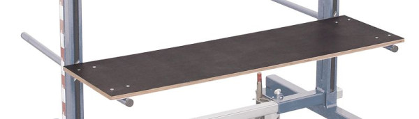 VARIOfit Sperrholz Einlegeboden für Tragarmwagen, 1.700 x 375 mm, zsw-376.100