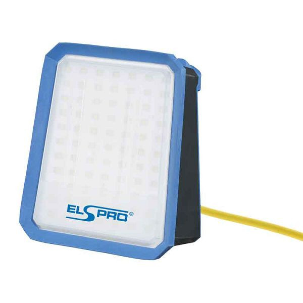 ELSPRO LED-Flächenleuchte QV LED 25, IP54, 10 m Zuleitung mit Stecker, QVL2325/10/02