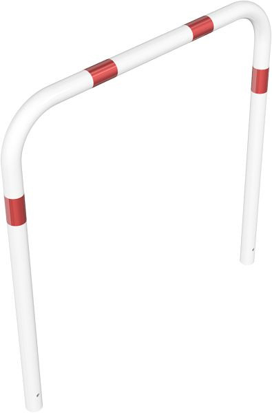 Schake Rohrbügel aus Stahlrohr Ø 60 x 2,5 mm ohne Querholm zum Einbetonieren, Gesamtbreite: 1200 mm, Gesamthöhe: 1200 mm, 465_13B