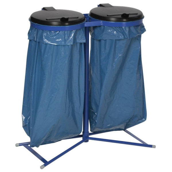 Stein HGS Müllsackständer -Cubo Alexis-, enzianblau/Metall/ verzinkt, 17413