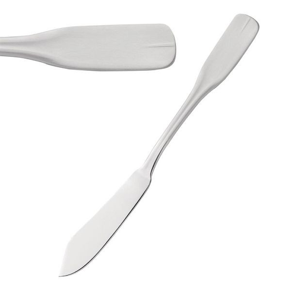 Amefa Vieux Paris Fischmesser 18/0 3mm satiniert, VE: 12 Stück, FB545