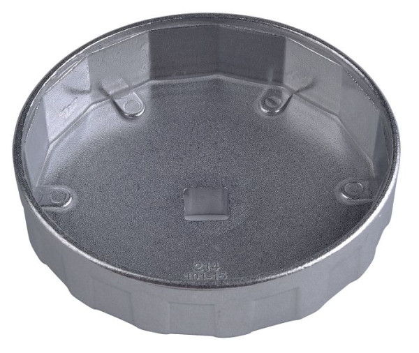 SW-Stahl Ölfilterschlüssel, Alu, 1/2'' Antrieb, 101 mm, 15 Kanten, 08450-101/15