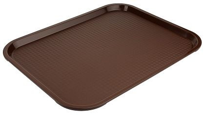 Contacto Fast Food Tablett 45 cm braun Polypropylen 45x35 cm, 5353/004