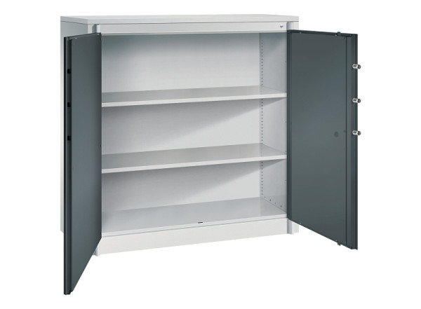 C+P Feuerschutzschrank Certos, H1226xB1200xT500mm, 7035/7016, 1181-00 S10652