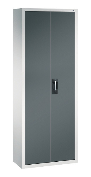 C+P Magazinschrank Serie 13, H1980xB700xT300mm, 7035/7016, 133113-201 S10044