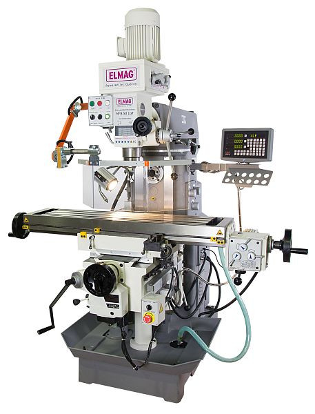 ELMAG Getriebe Fräs- und Bohrmaschine, Modell MFB 50 LGT, inklusive 3-Achs-Positionsanzeige 'SINO', 82152