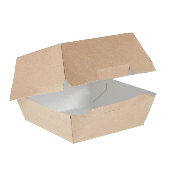 Colpac Kompostierbare Burgerboxen standard 10,8cm, VE: 250 Stück, GE802