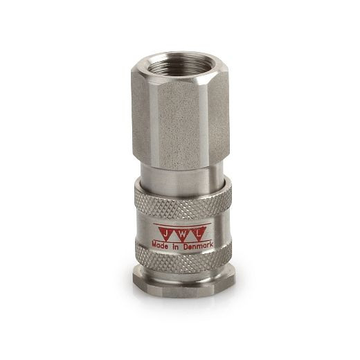 JWL Kupplung Edelstahl 316 JWL Serie 540, DN 7, 8, IG 3/8' BSP (Lebensmittel), 41601