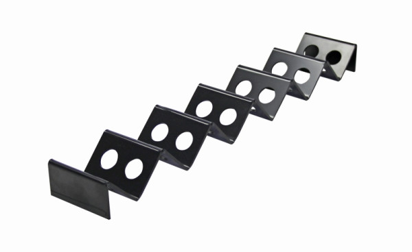 Schneider Snack-Verkaufsständer - Wellenform, 530x85x40 mm, Polystyrol schwarz, 227552
