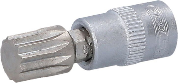 KS Tools 1/4" Bit-Stecknuss XZN, M10, 917.1546, 4042146356722