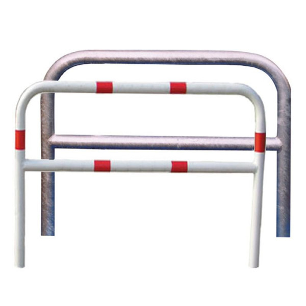 Stein HGS Anlehnbügel/Absperrbügel -Sylt-, 1200mm/800mm/1000mm, ohne Farbe, mit Querholm, Bügel: Ø 60 mm, 465.22