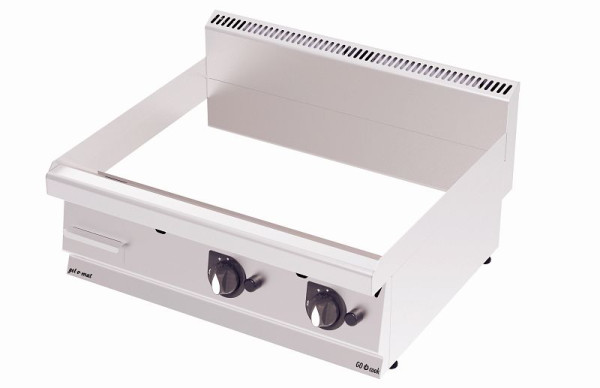 gel-o-mat Gas Grillplatte Hart-Verchromt Glatt, GO Cook 700, Hartverchromt, GF4070GC