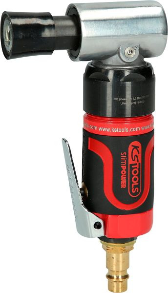 KS Tools SlimPOWER Mini-Druckluft-Schleifmaschine für kleine Pads, 19000 U/min, 515.5570