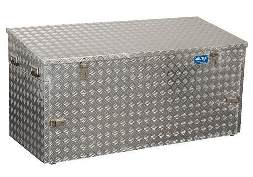 DENIOS Transportkiste aus Aluminium-Riffelblech, 883 Liter Volumen, 254876