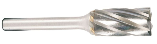 Projahn Hartmetallfräser Form B Zylinder mit Stirnverzahnung d1 6.0 mm, Schaft-Durchmesser 6.0 mm, Schnellverzahnung, 700236060