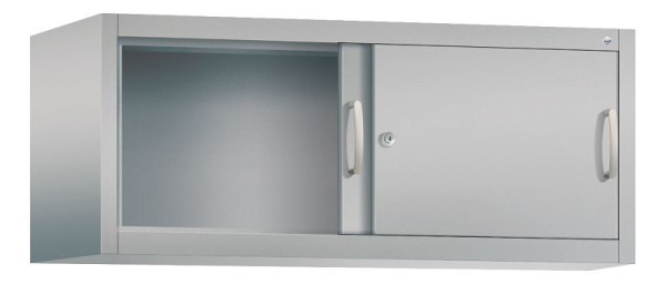 C+P Aufsatzschrank Acurado, H500xB1200xT500mm, Farbe: Weißaluminium, Bügelgriff, 1 OH, 2054-00 S10057