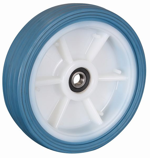 VARIOfit Vollgummirad, 260 x 65 mm, blau, ebg-260.002