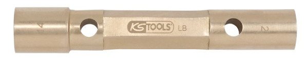 KS Tools BRONZEplus 6-kant-Steckschlüssel 7x8mm doppelseitig, 963.8393