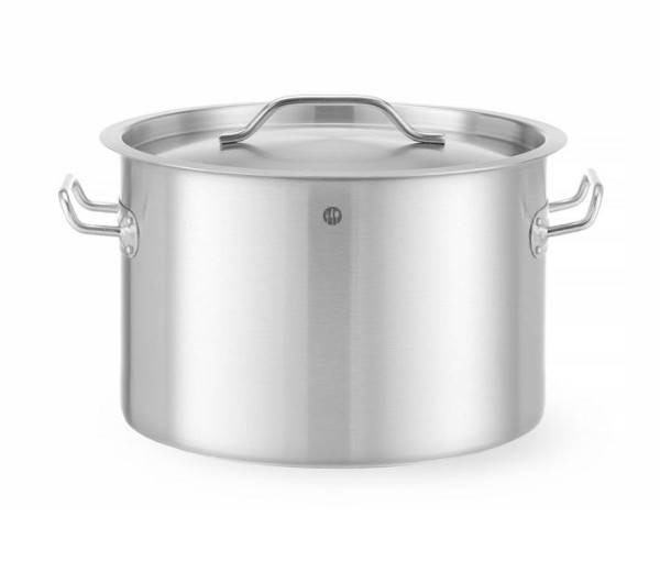 Hendi Fleischtopf - mit Deckel, Edelstahl 24l 360x240mm Budget, 832844