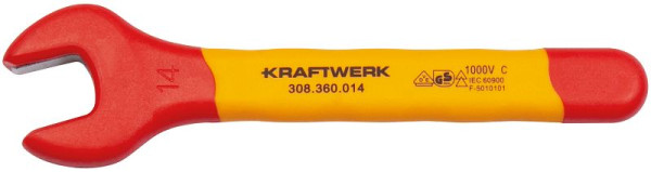Kraftwerk Maulschlüssel 14 mm VDE, 308.360.014, 7612206135900