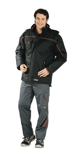Planam Outdoor Piper Jacke, schwarz/orange, Größe L, 3535052