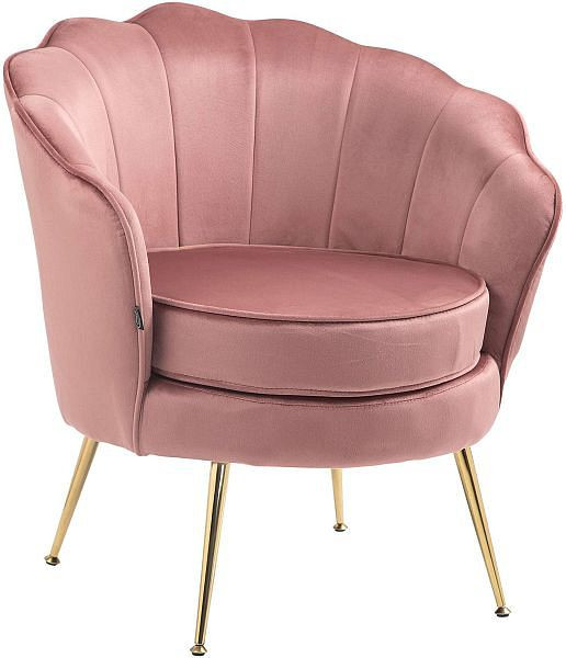 CLP Stuhl Rosita Samt, rosa, 324208, 4255716321604
