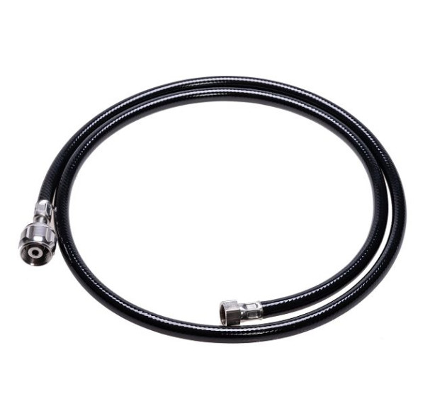 MBS Medizintechnik Anschlussschlauch O2 - Überwurfmutter G3/8" / Verschraubung NIST 1,5 m, 101020