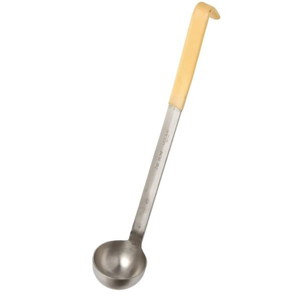 Vogue farbkodierter Schöpflöffel gelb 9cl, gestempelt, CD146
