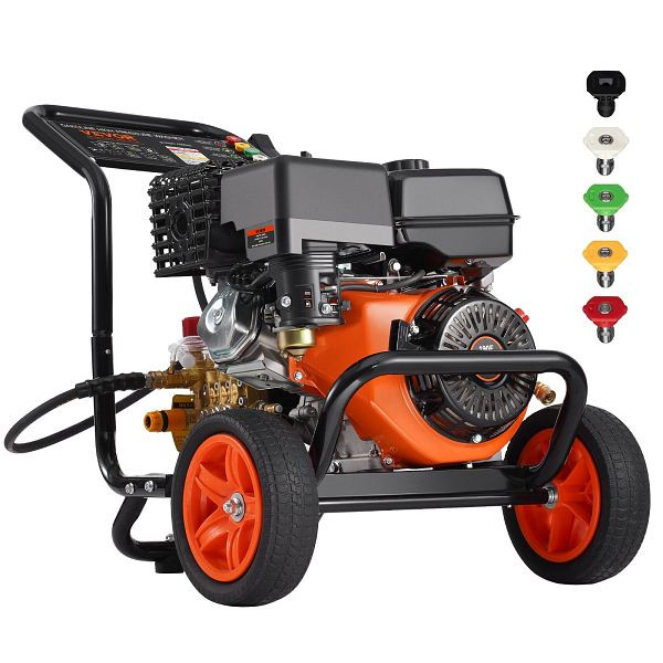 VEVOR Benzin-Hochdruckreiniger 4400PSI, 15L/min 2,6GPM mit 5 Düsensatz für Autos, RYGYQXJTBWS1AUHIYV0