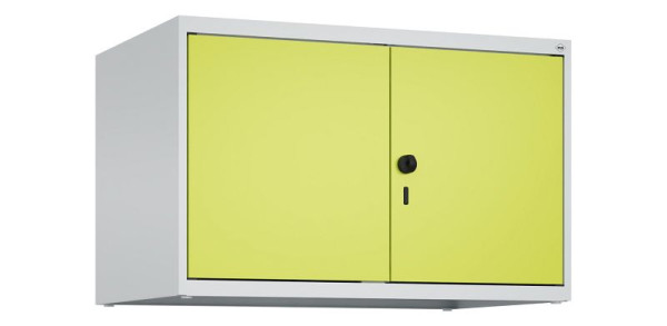 C+P Schrankaufsatz Classic PLUS, C Aufsatzschrank Classic PLUS, 2 Abteile, 500x800x500mm, 7035/0024, Drehriegel, 080092-22 S10010