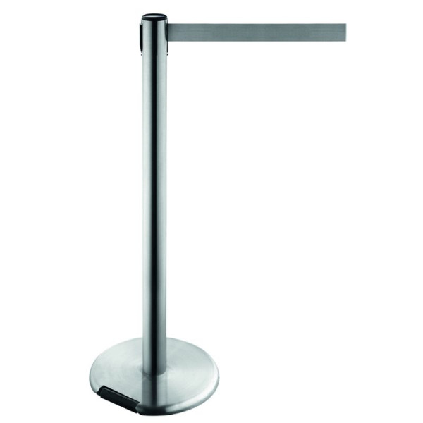 Stein HGS Personenleitsystem -P-Line Future-, rollbar, schwarz/gelb/schwarz waagerecht (gestreift), mit Gurtendstück (Standard), Gurtlänge: 4 m, 34243s-0502