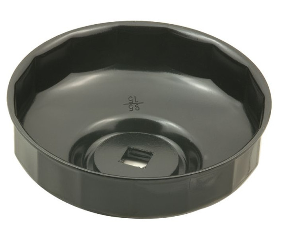 SW-Stahl Ölfilterschlüssel, Stahl, 3/8'' Antrieb, 95 mm, 15 Rillen, 08460-95/15R