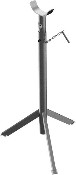 Schake Gerüstständer STANDARD Größe 2, Höhe 85 - 150 cm, braun lackiert, 10112