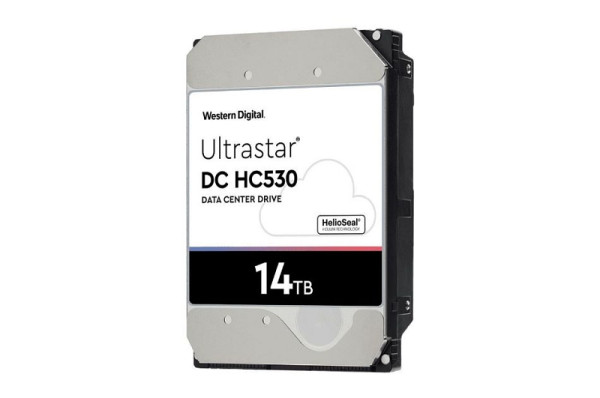 Western Digital Ultrastar DC HC530 SATA 14TB Festplatte, 3,5", SATA 6Gb/s, 14TB, 7200RPM, 512MB, 24/7, R/V Sensor, 0F31284