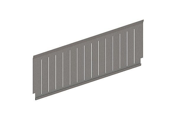 Meta Tiefenteiler 400 für CLIP Schublade 200 mm, verzinkt, für Steckregal CLIP, 20097166