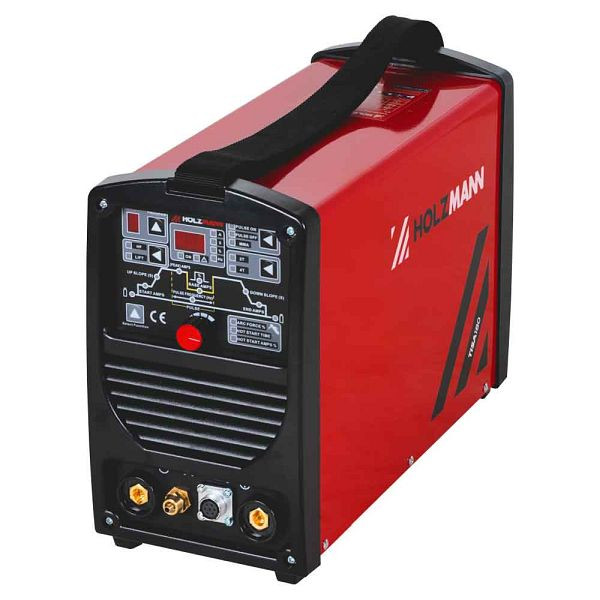 Holzmann WIG / TIG Inverter Schweissanlage, Eingangsleistungskapazität: 5,5 KVA, TISA180