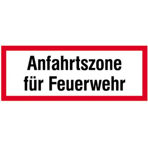 Stein HGS Hinweisschild, Anfahrtszone für Feuerwehr, 11.2648